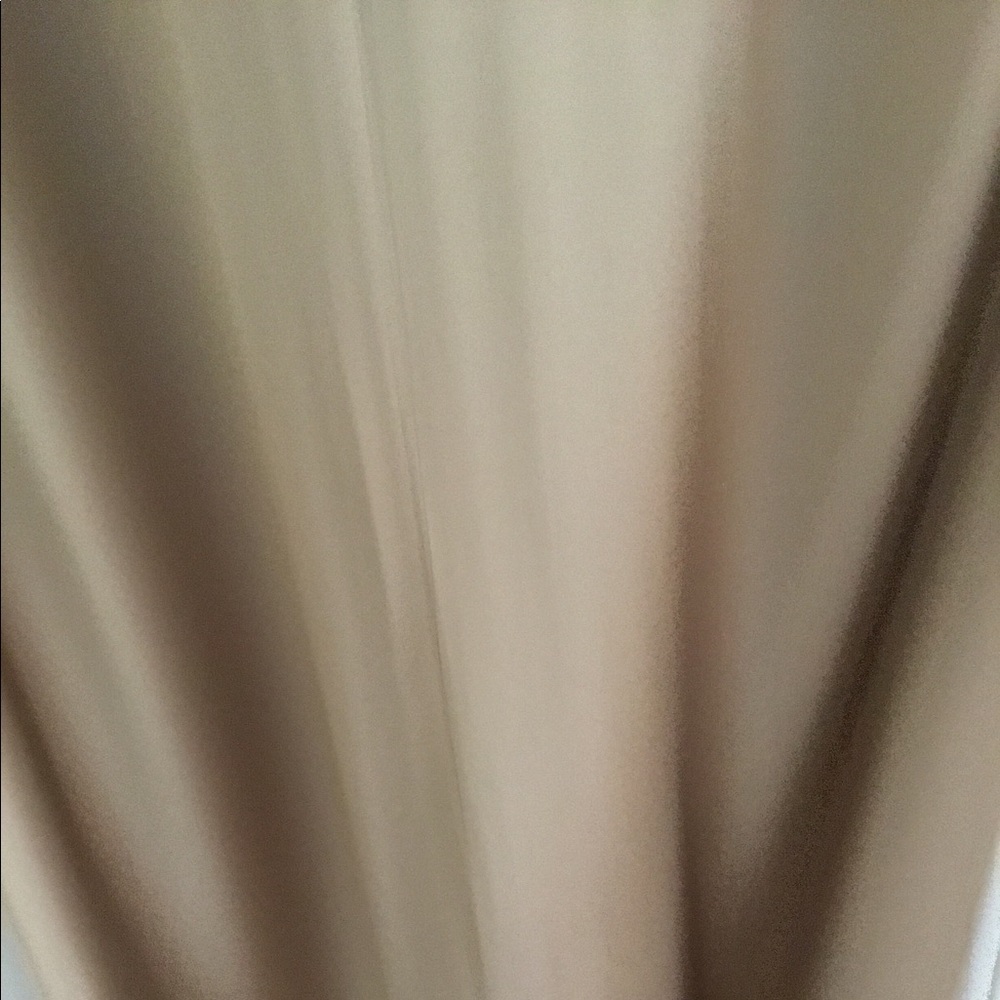 Fully Lined Silk Gown With Split Front - image 3